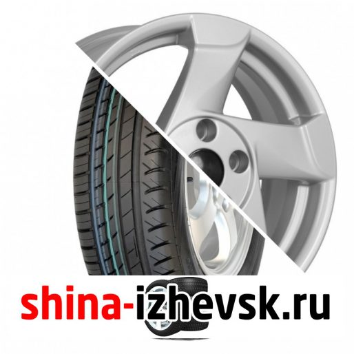 Колесо в сборе Viatti Strada (V-130) 205/55 R16 V 91 + КиК Серия Реплика КС632 (16 Duster) 6.5xR16 5×114.3 ET50 DIA66.1 Серебристый в Ижевске